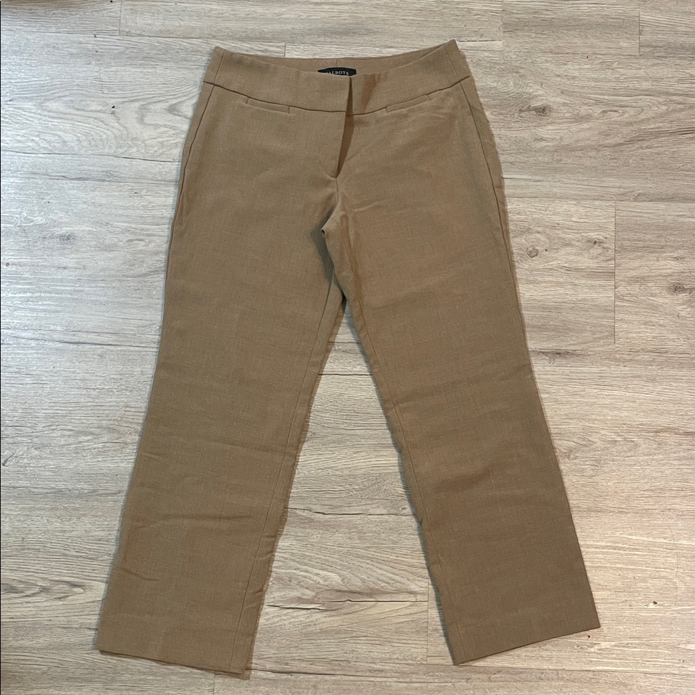 Talbots Petite Khaki Trousers
